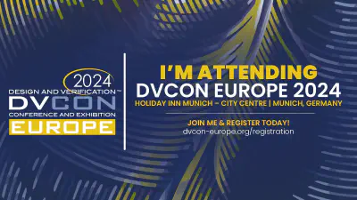 DVCon Europe 2024 Banner