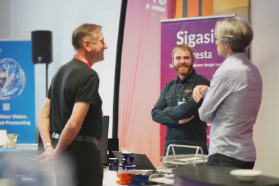 Sigasi's booth at FPGA Conference 2022