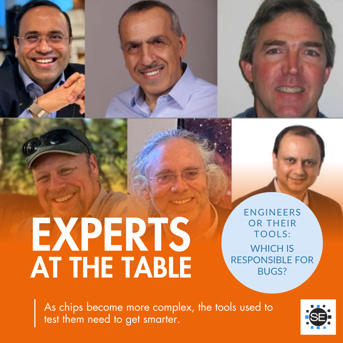 headshots of the participants in the panel discussion