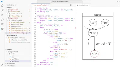 Visual HDL 2025.2 Light mode