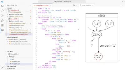 Visual HDL 2025.2 Light mode