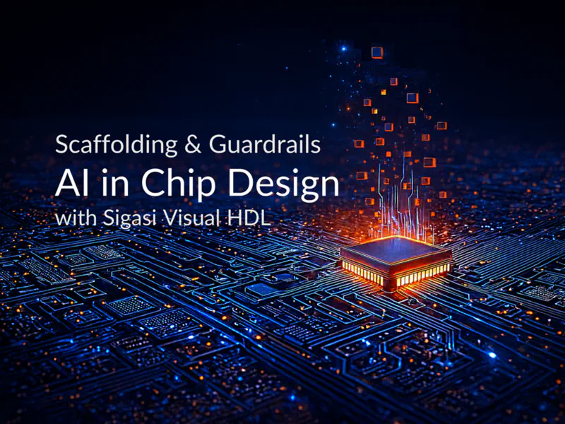 AI in Chip Design - Scaffolding with Sigasi