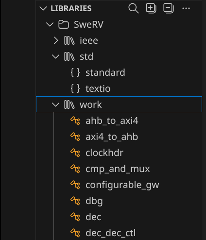 Library mapping in the Library View