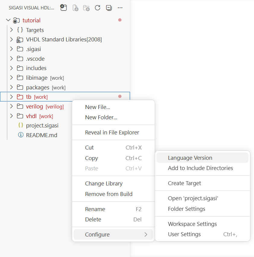 VS Code: Change language version