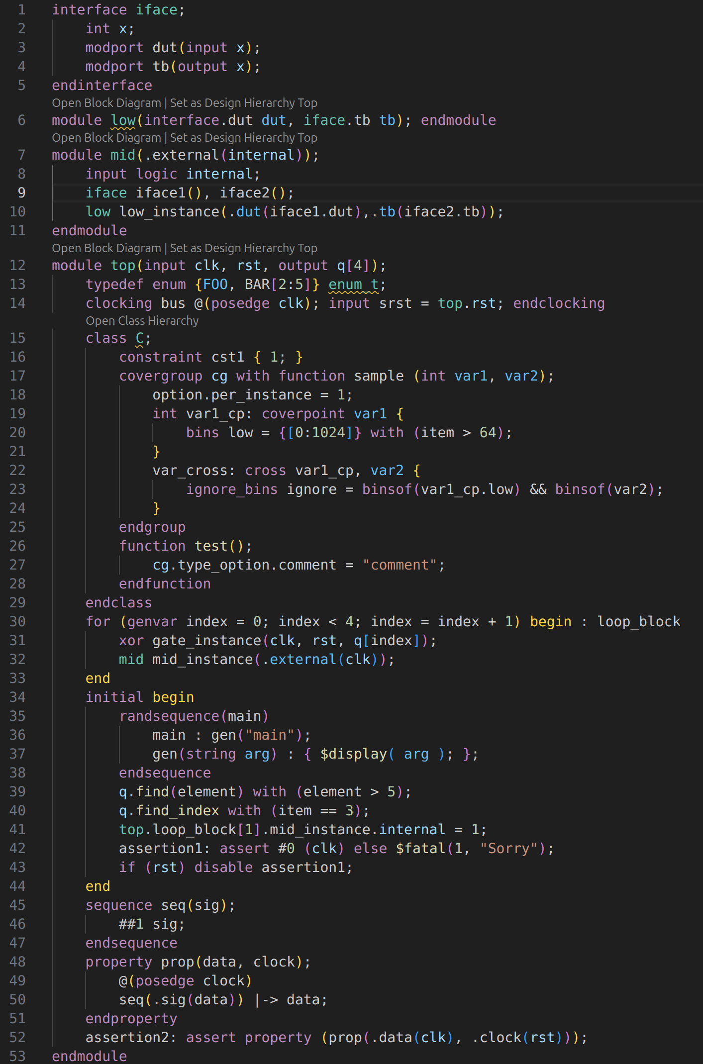 Previous semantic highlighting